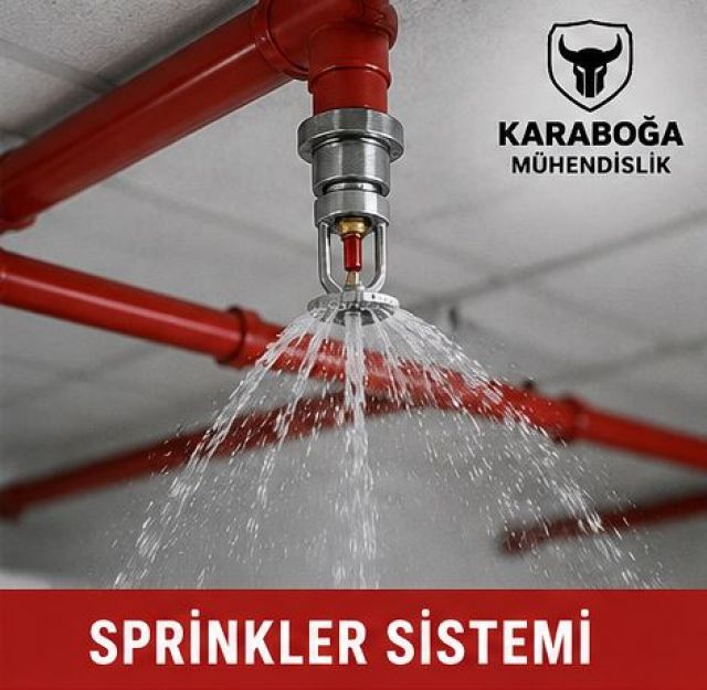 Kadıköy Sprinkler Sistemleri | Otomatik Yangın Söndürme Sistemi | Karaboğa Mühendislik