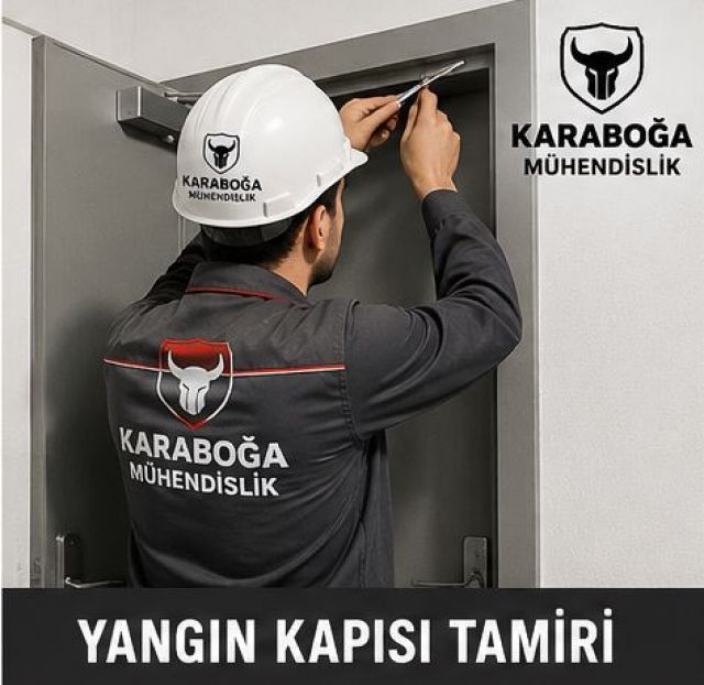 Kadıköy Yangın Kapısı Tamiri | Bakım, Onarım ve Teknik Servis | Karaboğa Mühendislik